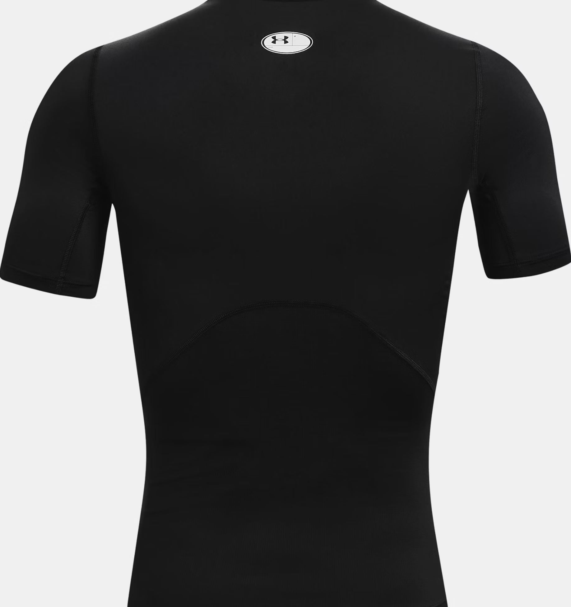 Homme - Compression UA manches courtes noir