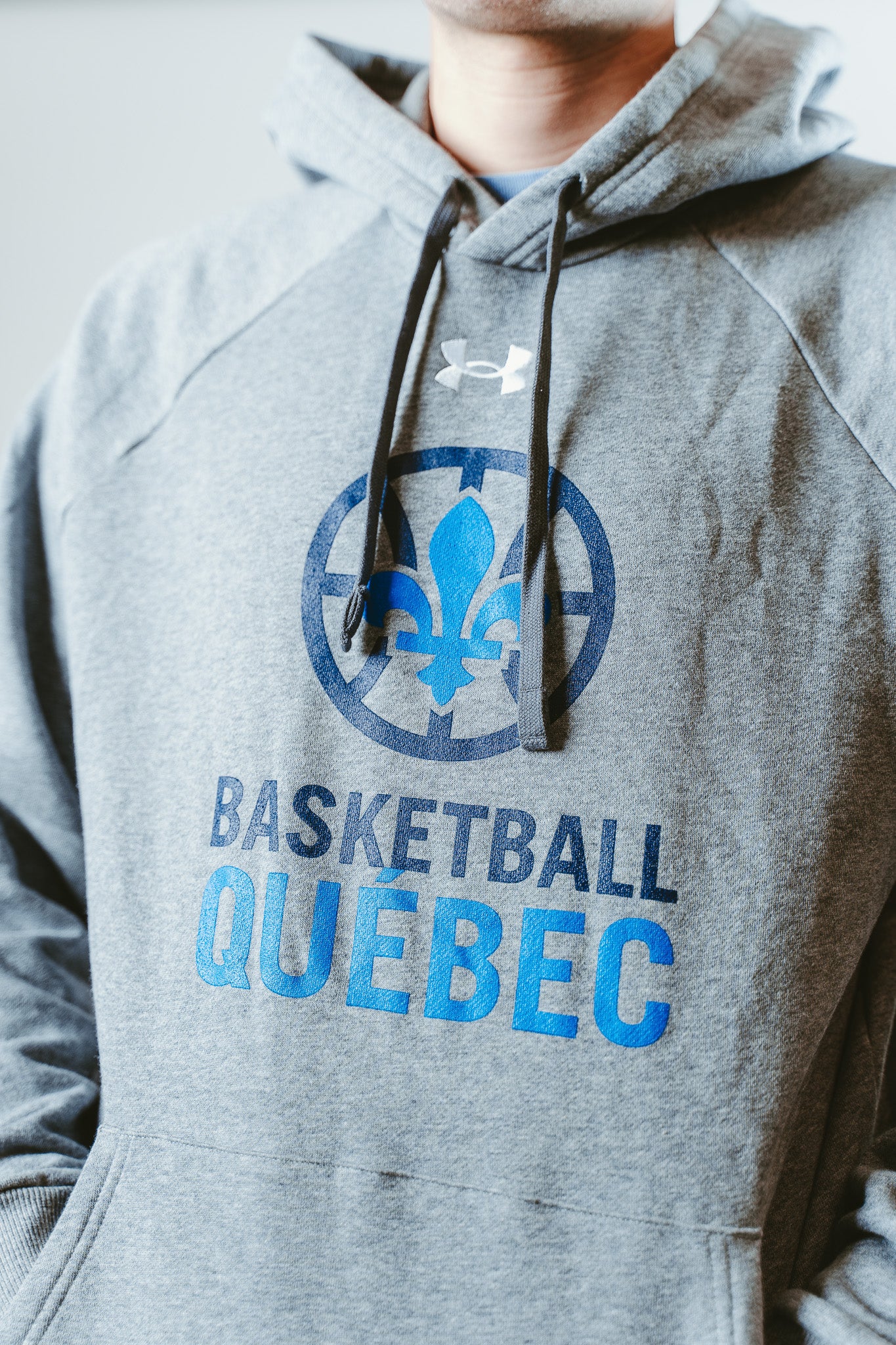 Homme - Hoodie UA gris