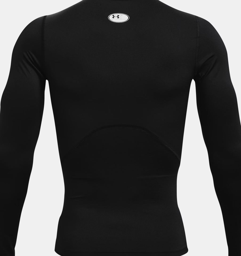 Homme- Compression UA manches longues noir